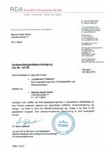 Verkehrsfähigkeitsbescheinigung Lymphosan C Balance, 90 g