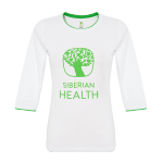 T-Shirt PROMO/ Damen (weiß, Gr. 48/L, Ärmel 3/4) 105918
