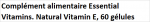 NEM Essential Vitamins. Natural Vitamin E, 60 Kapseln 501429